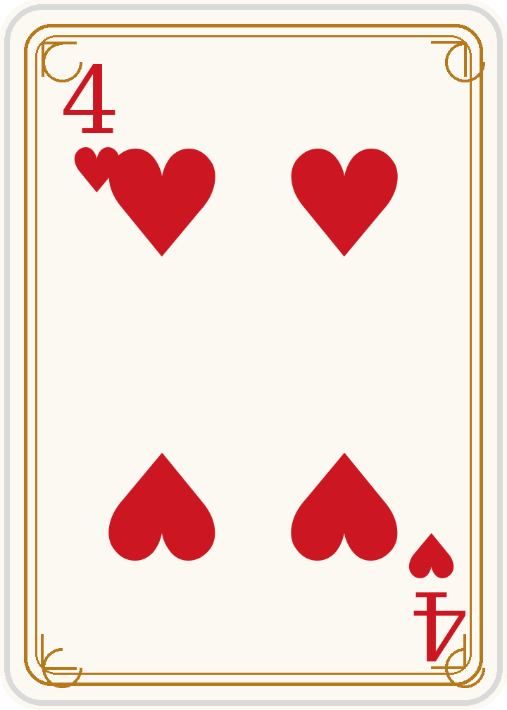 4 of hearts