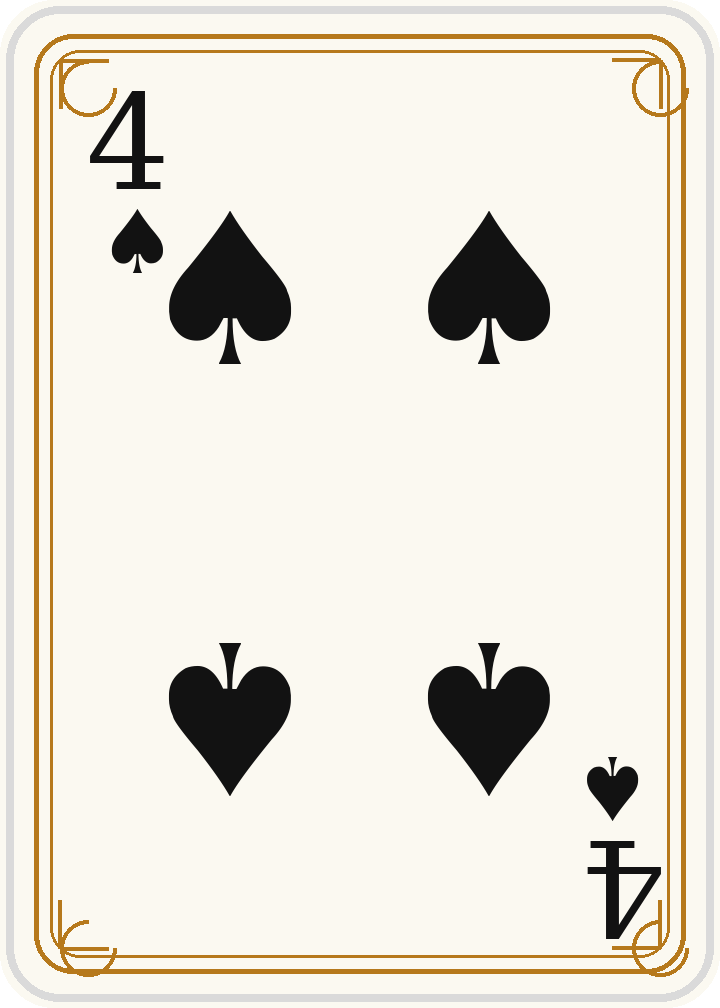 4 of spades