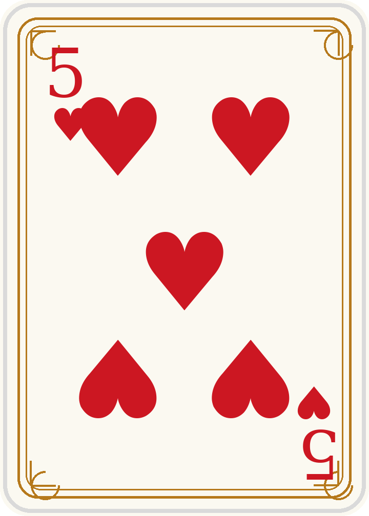 5 of hearts