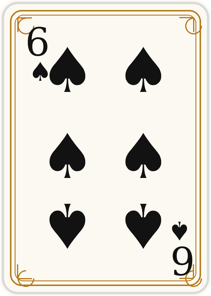 6 of spades