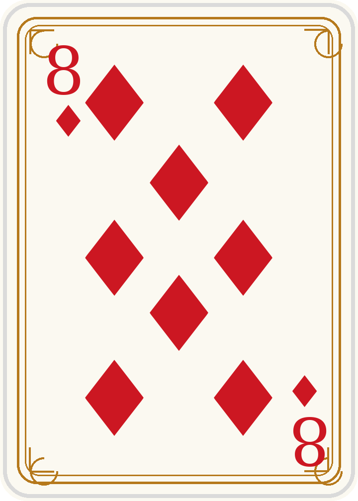 8 of diamonds wild card