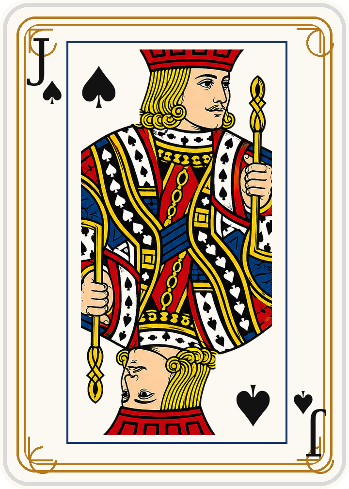 Jack of spades worth 10 points