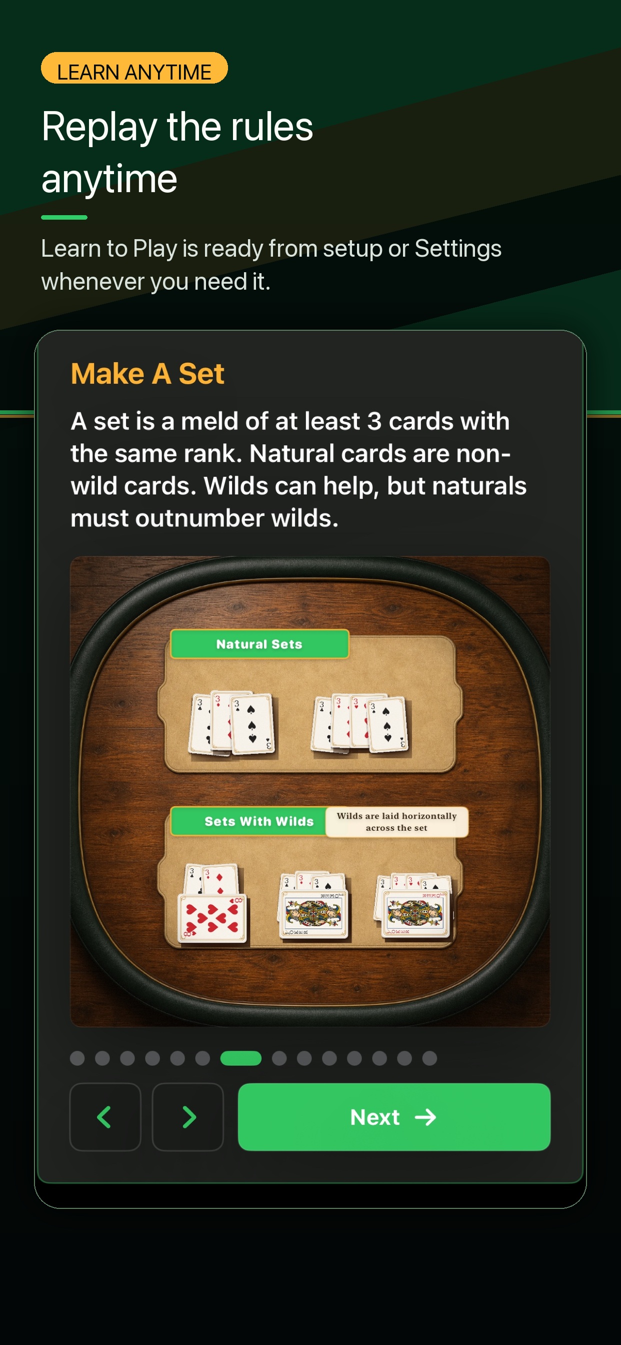 Kings Settings Learn To Play screenshot